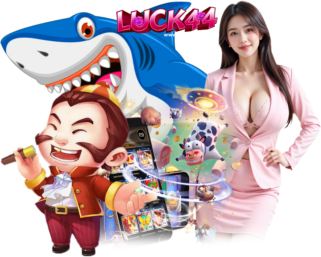 LUCK44 สล็อตมาแรง กำไรดี